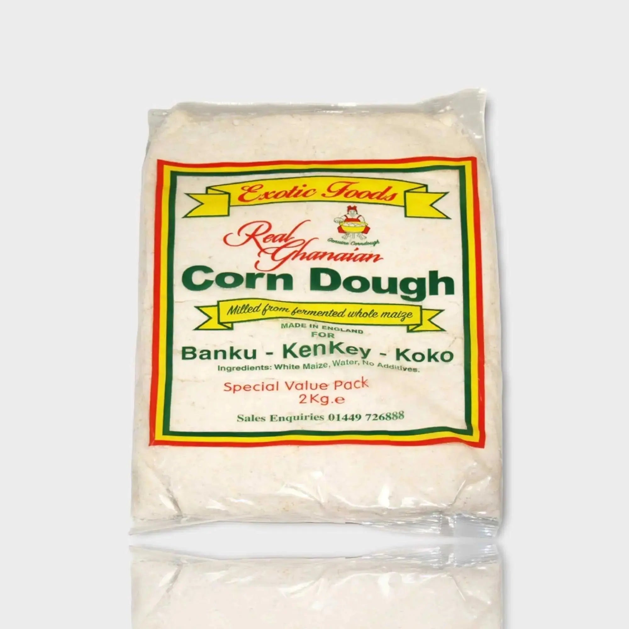 Exotic Corn Dough 2KG Made From 100% Fermented Whole Maize