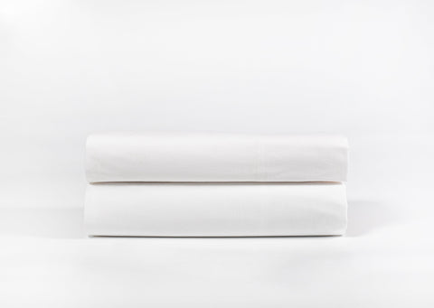 OLIVIA ROCCO Extra Deep Pocket Fitted Sheet Indus Valley Cotton Linen Blend OEKO TEX Certified for Thick Mattresses in Multiple Colours