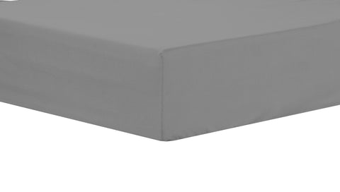OLIVIA ROCCO Extra Deep Pocket Fitted Sheet Indus Valley Cotton Linen Blend OEKO TEX Certified for Thick Mattresses in Multiple Colours