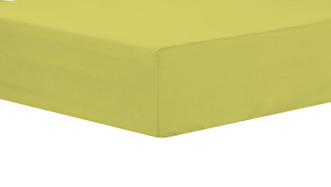 OLIVIA ROCCO Extra Deep Pocket Fitted Sheet Indus Valley Cotton Linen Blend OEKO TEX Certified for Thick Mattresses in Multiple Colours