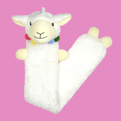 OLIVIA ROCCO Extra Long 2L Hot Water Bottle With Plush Faux Fur Cover Durable Natural Rubber Safe Tested Cosy Nights Gift For Adults Kids