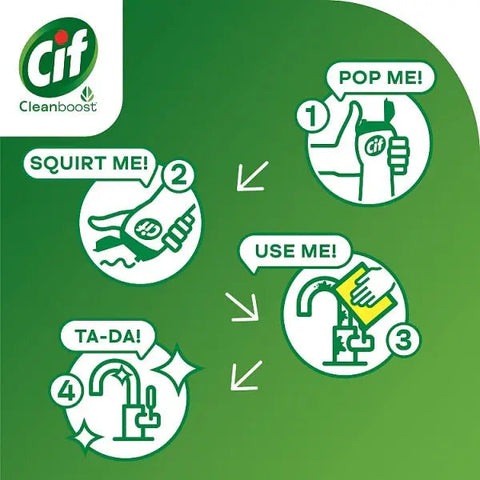 Cif Cream Cleaner Lemon 500 ml (Case of 8)