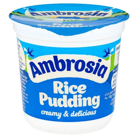Ambrosia Ready To Eat Rice Pudding Pot 150g (Case of 6)