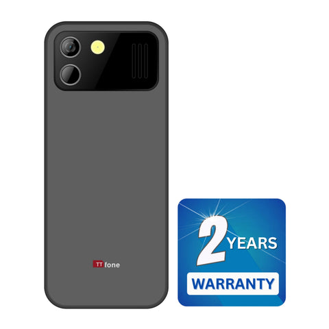 TTfone TT280  Simple 4G Dual SIM Bar Phone with Android, 2.8" Touchscreen, Keypad, 2MP Camera, USB-C - Easy to Use Unlocked Mobile (with Dock Charger and Three Sim Card)