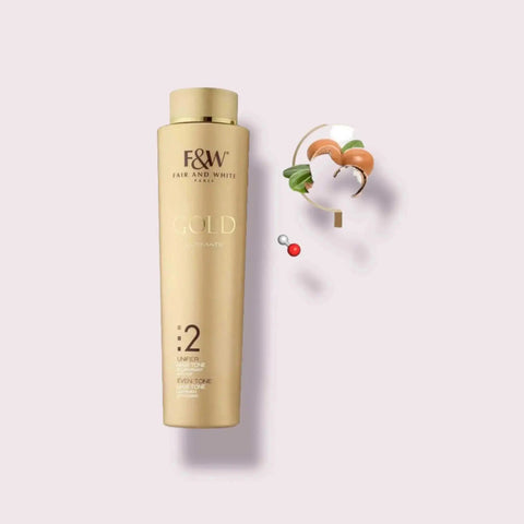 Fair & White Gold 2 Maxi Tone Body Lotion - Lightening & Rejuvenating with 350ml / 11.8fl.oz.