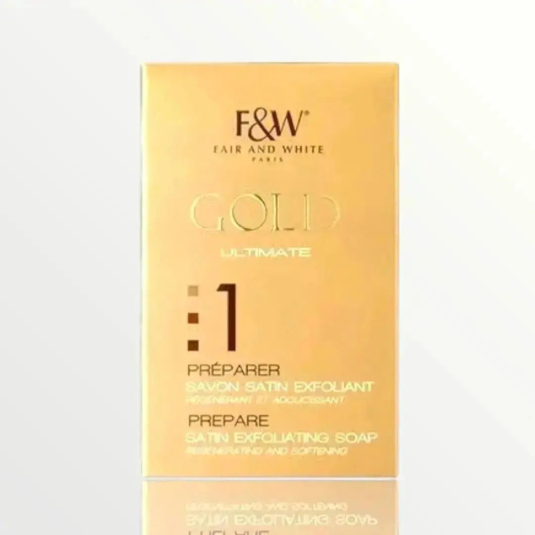 Fair & White Gold Prepare Satin Exfoliating Soap - 200g
