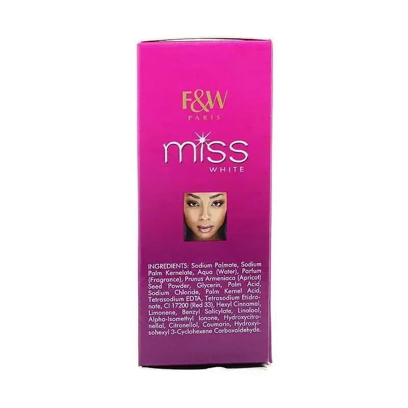 Fair & White Miss White Beauty Active Exfoliating Soap 200gr - 7Oz