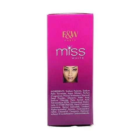 Fair & White Miss White Beauty Active Exfoliating Soap 200gr - 7Oz