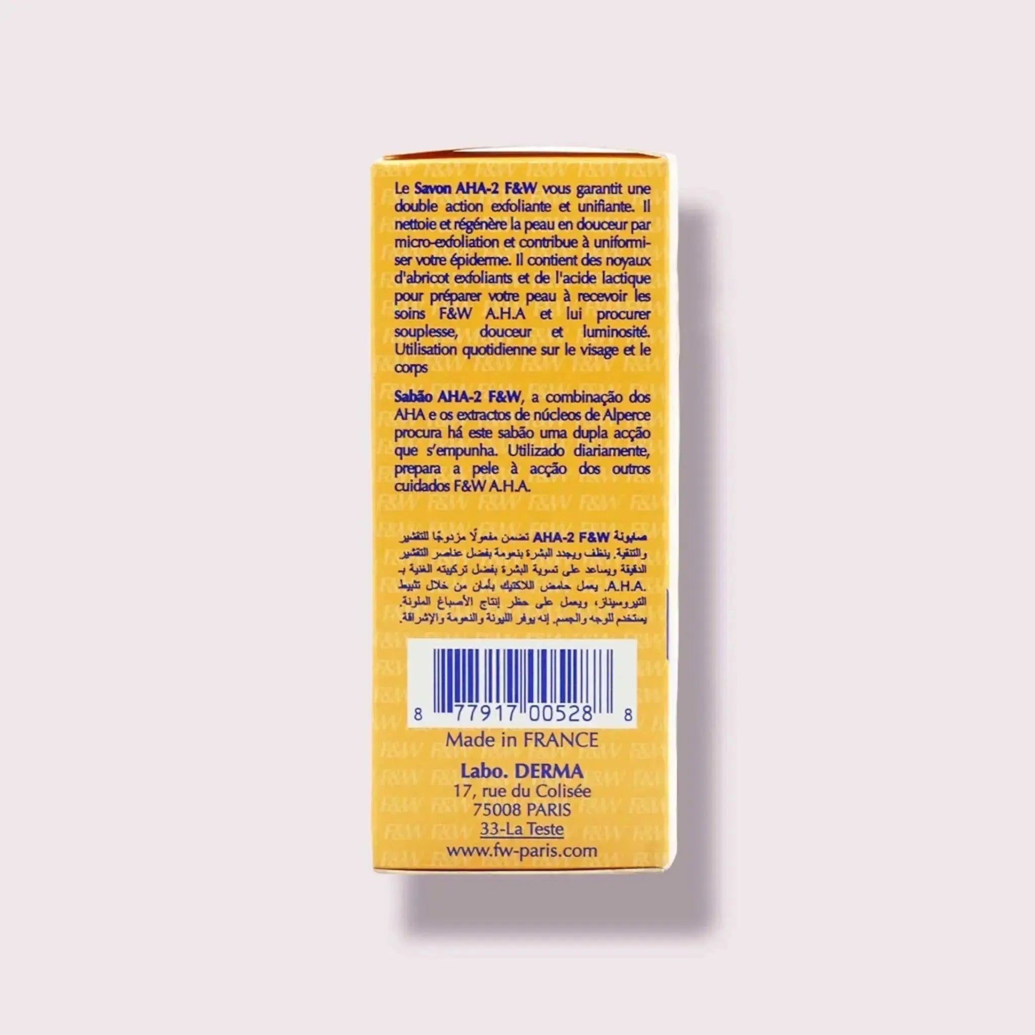 Fair & White Savon Aha-2 Exfoliating and Lightening Soap 200g