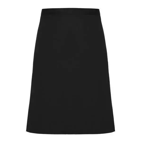 Fairtrade Waist Apron Black A half-length waist apron