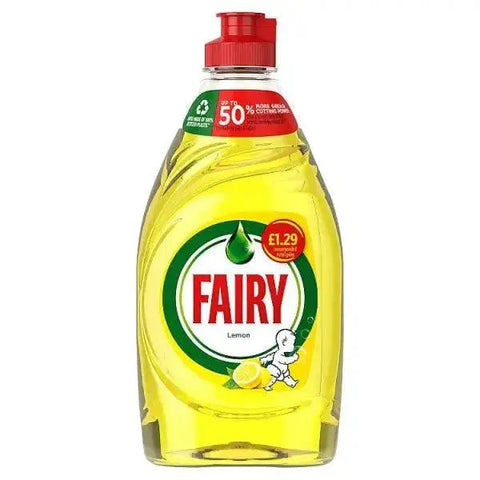 Fairy Lemon Washing Up Liquid with LiftAction PMP 320ML (Case of 10)