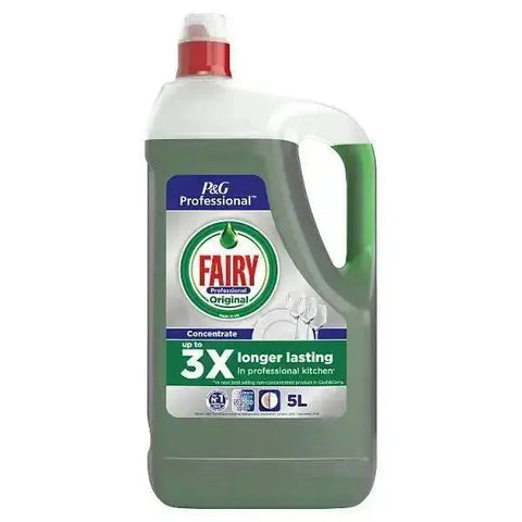 Fairy Professional Concentrated Washing Up Liquid Original 5L