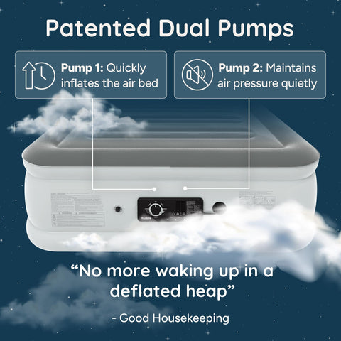 Huddle Never Deflate Air Bed - Double