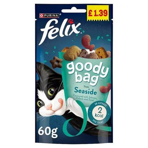 Felix Goody Bag Treats Seaside 60g (Case of 8)