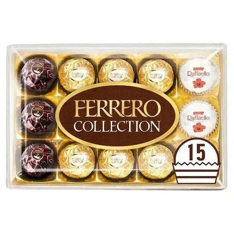 Ferrero Collection Gift Box of Chocolates 15 Pieces 172g (Case of 6)