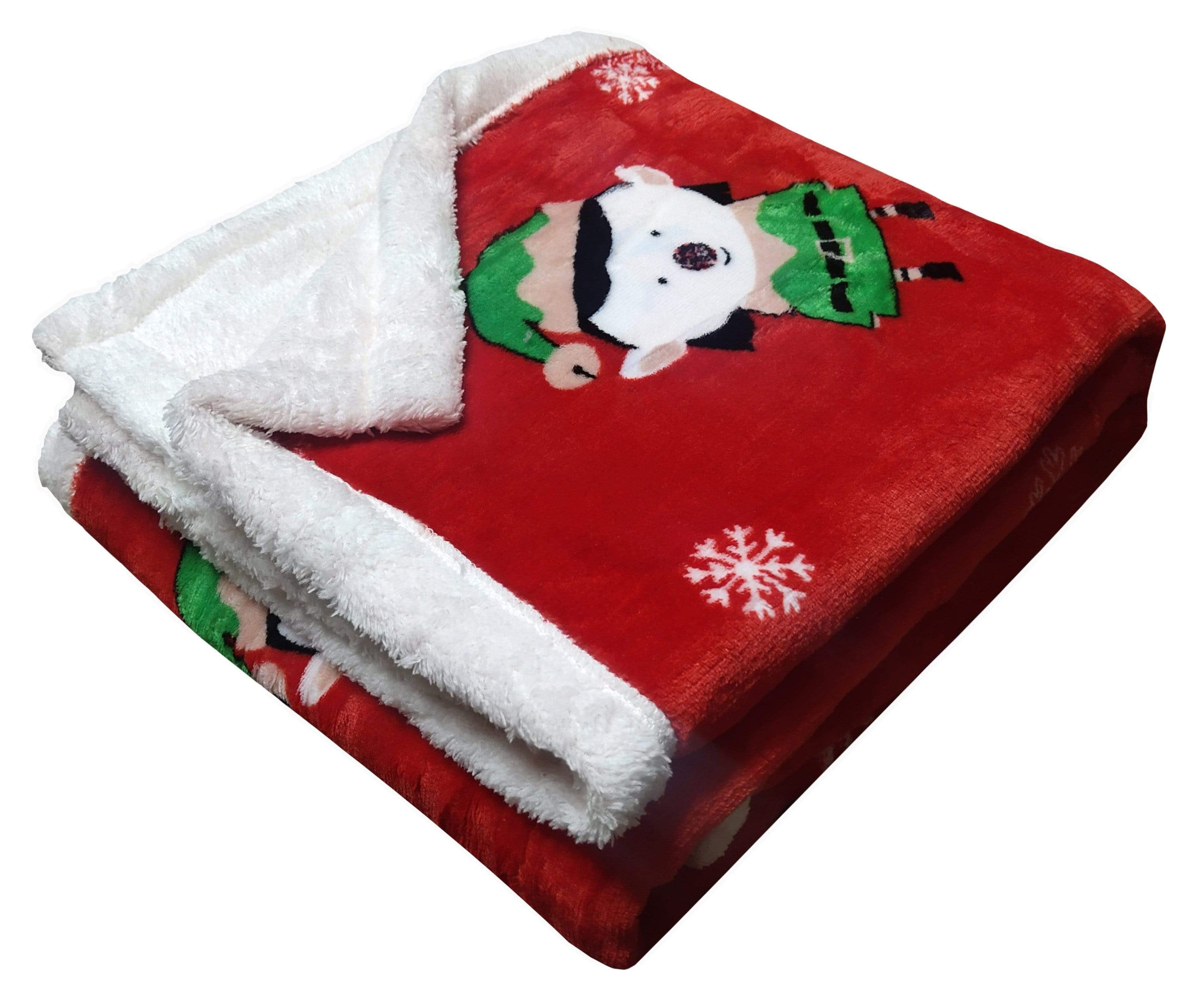 OLIVIA ROCCO Reversible Teddy Fleece Duvet Set With Snow White Faux Fur For Single Double King Sizes Cozy Winter Bedding Machine Washable
