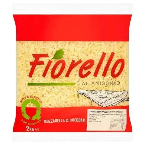 Fiorello Italianissimo Shredded 80% Mozzarella & 20% Cheddar 2kg