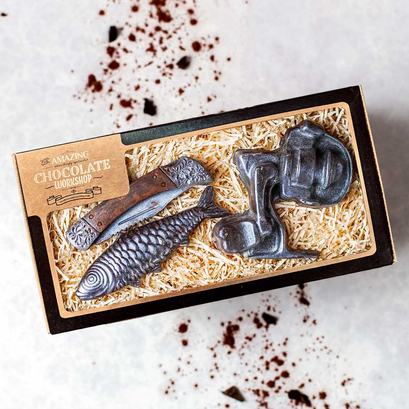 Chocolate Fishing & Angling Kit Gift Box