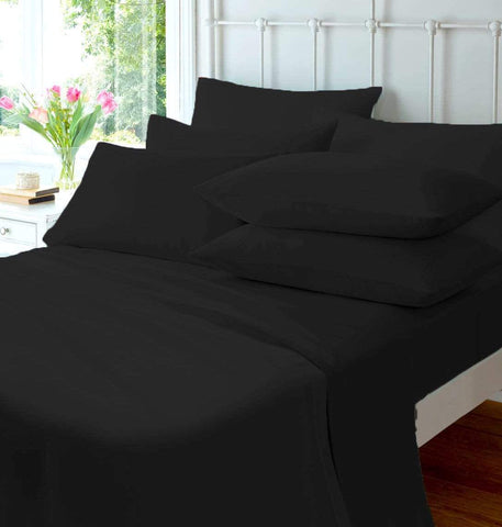 OLIVIA ROCCO Flannelette Flat Sheet 100 Percent Cotton Brushed Super Soft OEKO TEX Certified Premium Bedding In Various Sizes And Colours