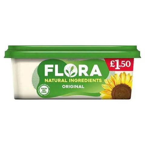 Flora Original Spread with Natural Ingredients 250g (Case of 8)