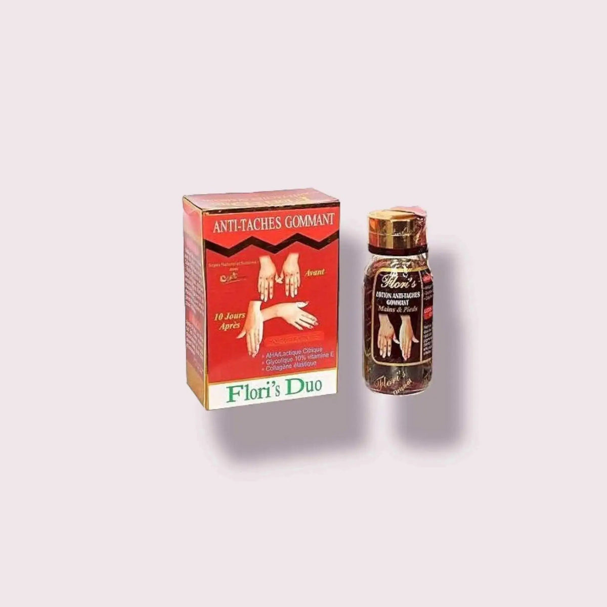 Flori's Duo Anti Taches Gommant Serum and Lotion by Flori's Duo
