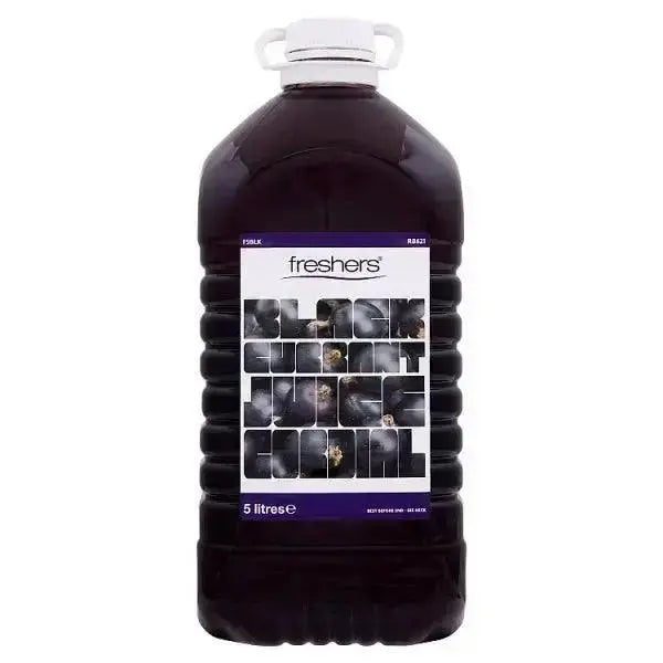 Freshers Blackcurrant Juice Cordial 5 Liters
