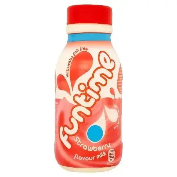 Funtime Strawberry Flavour Milk 480ml (Case of 12)