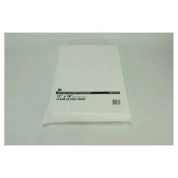 FyNite 1000 Clear Polythene Food Grade Counter Bags