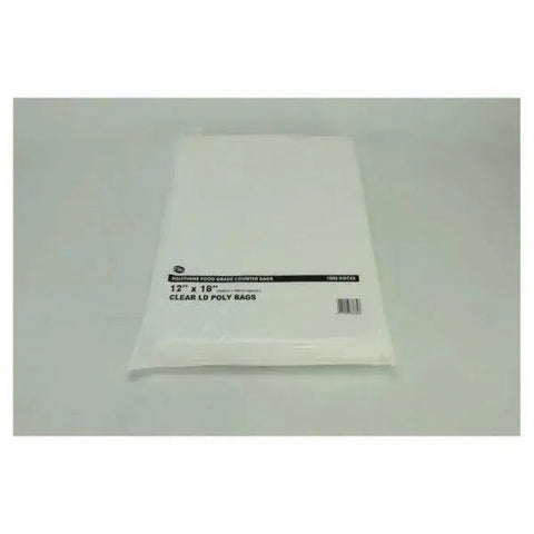 FyNite 1000 Clear Polythene Food Grade Counter Bags