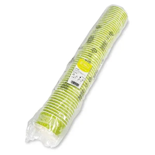 FyNite Bio Compostable 170cc Ice Cream Tubs Green 56 Pcs