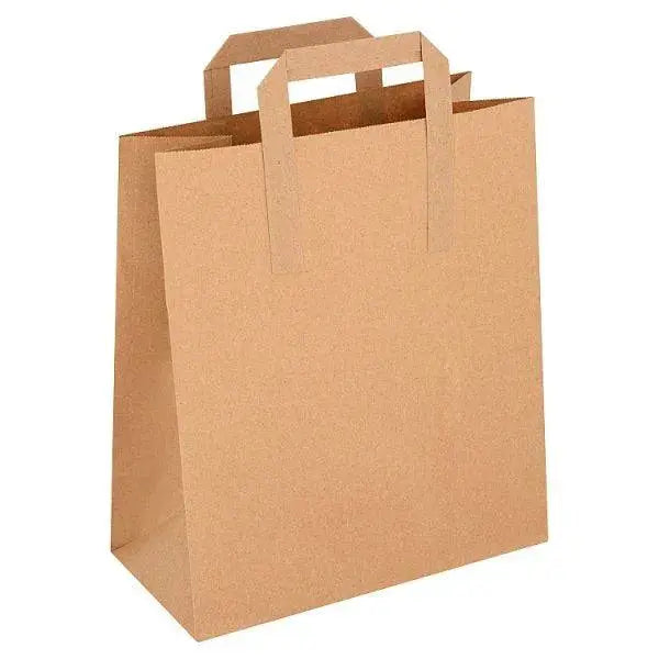 FyNite Medium Block Bottom Take-Away Food Bags-100pcs