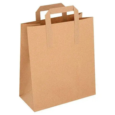 FyNite Medium Block Bottom Take-Away Food Bags-100pcs