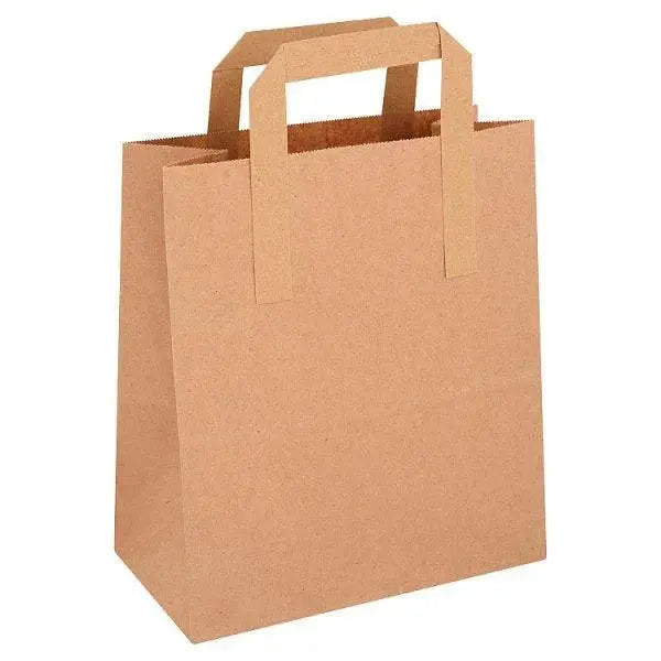 FyNite Medium Block Bottom Take-Away Food Bags-100pcs