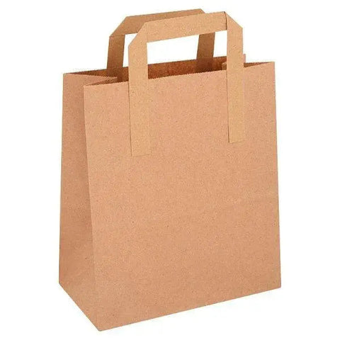 FyNite Medium Block Bottom Take-Away Food Bags-100pcs