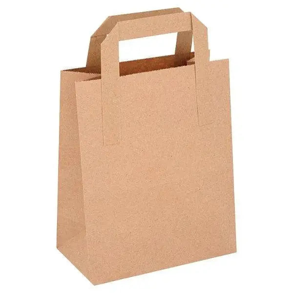 FyNite Medium Block Bottom Take-Away Food Bags-100pcs