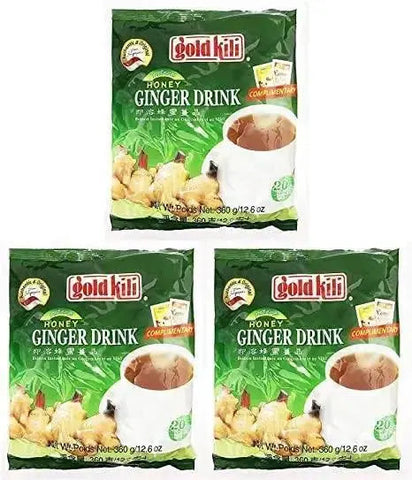 Ginger Drink by Gold Kili, 20 Sachet Total (Pack of 20 Sachets)