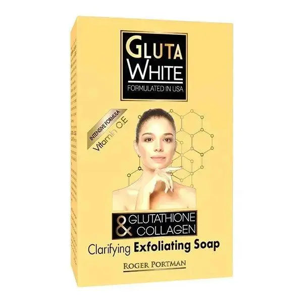 Gluta White Glutathione & Collagen Clarifying & Exfoliating Soap 190g
