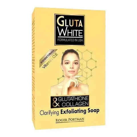 Gluta White Glutathione & Collagen Clarifying & Exfoliating Soap 190g