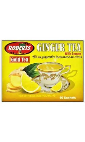 Gold Tea Ginger With Lemon, 180g