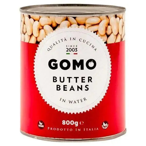 Gomo Butter Beans in Water 800g (Drained Weight 480g)