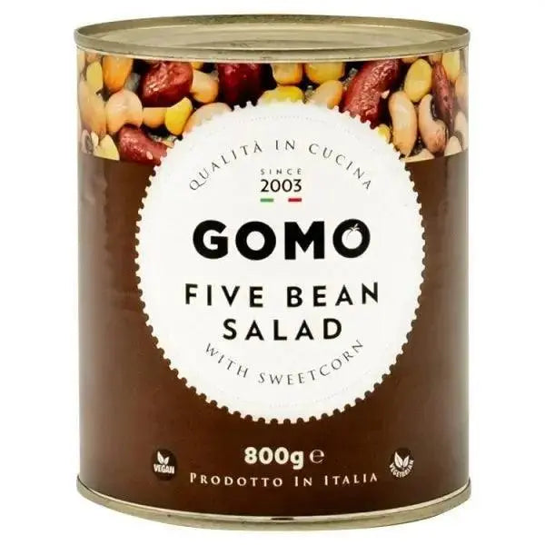 Gomo Five Bean Salad with Sweetcorn 800g