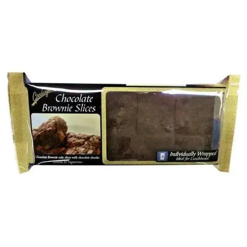 Goodwyns 4 Chocolate Brownie Slices 225g (Case of 9)