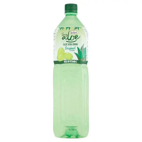Grace Say Aloe Vera Drink Original Flavour 1.5L - (Case of 6)