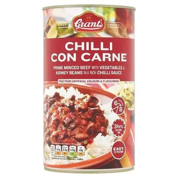 Grant's Chilli Con Carne 1.2kg