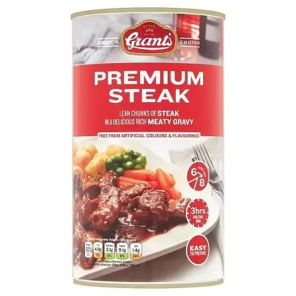 Grant's Premium Steak 1.2kg Lean chunks of steak