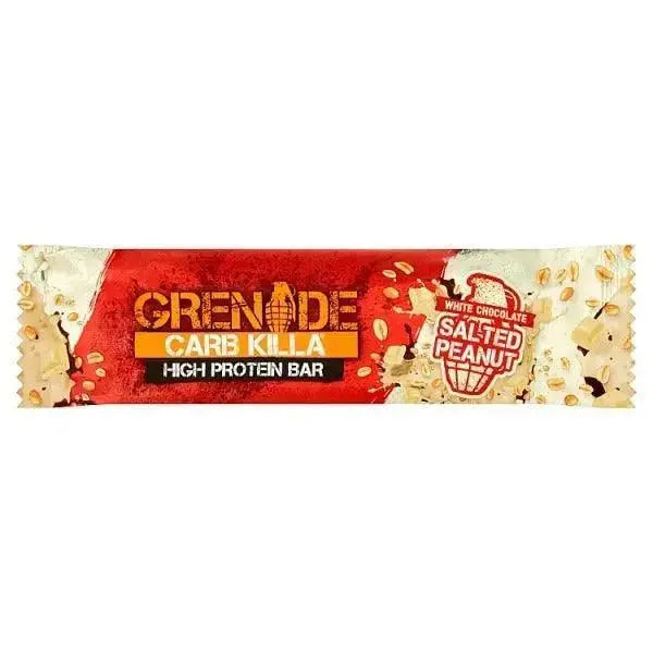 Grenade Carb Killa High Protein Bar White Chocolate Salted Peanut 60g (Case of 12)