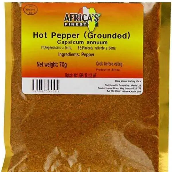 Ground Hot Pepper African Hot Pepper