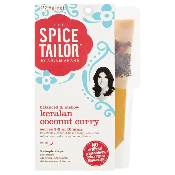 The Spice Tailor Keralan Coconut Indian Curry Sauce Kit 225g (Case of 5)