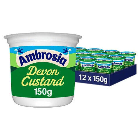 Ambrosia Ready to Eat Devon Custard Pot 150g (Case of 12)
