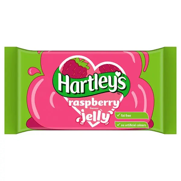 Hartley's Raspberry Flavour Tablet Jelly 135g (Case of 12)